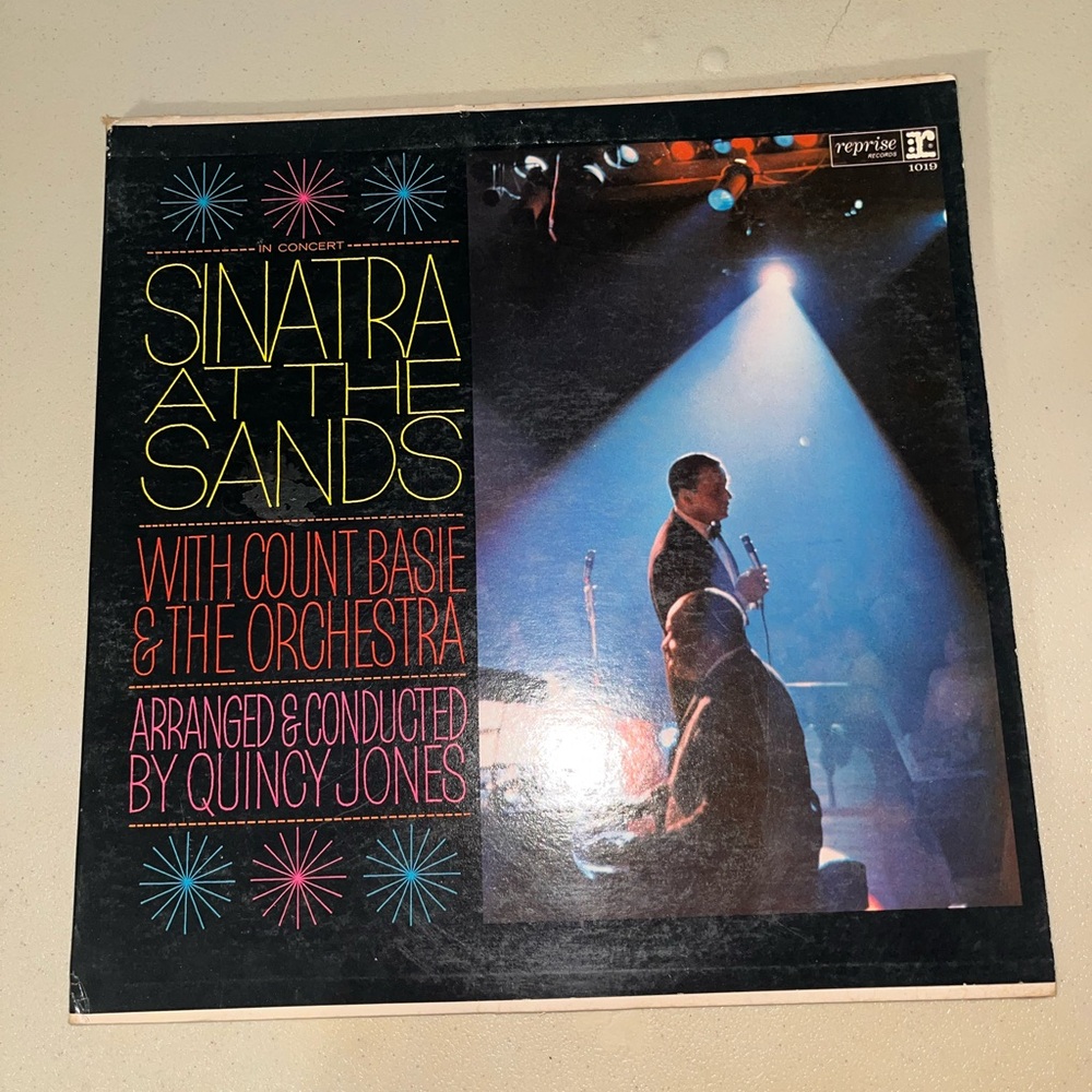 Frank Sinatra At the Sands Vinyl Album